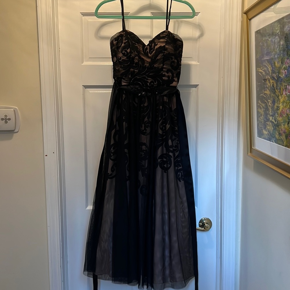 Special Occasion Midi Dress - Strapless